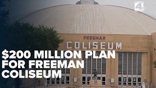 County presented with nearly $200M plan to revamp Freeman Coliseum, Frost Bank Center