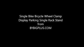 Single Bike Bicycle Wheel Clamp Display Parking Single Rack Stand from BYBIGPLUS.COM