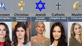 Religion of Hollywood Actresses