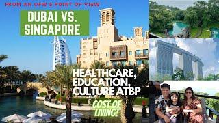 DUBAI VS. SINGAPORE | OFW FAMILY ADJUSTMENTS IN SETTLING IN | PINOY EXPAT  | Ep9