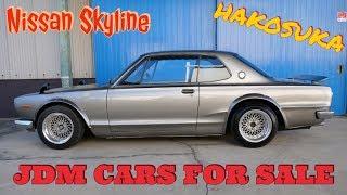 Nissan Skyline Hakosuka KGC10 for sale JDM EXPO  I JDM CARS for sale