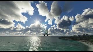 MD-80 - Landing at Princess Juliana International Airport (TNCM) - St Maarten - MSFS 2020