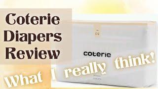 COTERIE DIAPER REVIEW 