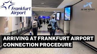 Frankfurt Airport (FRA) Non-Schengen Arrivals and Transfer Procedure