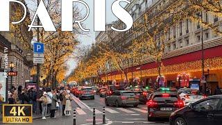 [Paris France] 1Hour Beautiful Paris City Center Walking Tour (4K 60F)  24/January/2025