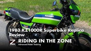 1983 Kawasaki KZ1000R Eddie Lawson Replica Ride/Review