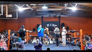 OUTSIDER w/ZAK DANIELS vs 187 (1ST RND QUALIFIER IN HEAVYWEIGHT TOURNAMENT MCW WRESTLING 5/5/2023)