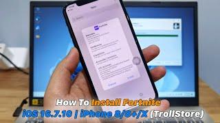 Install Fortnite iOS 16.7.10 - iPhone 8/8+/X (TrollStore)