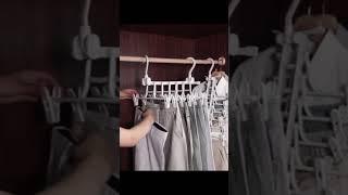 신박한정리 6, 5단 논슬립 바지걸이 행거 집게 청바지 치마옷걸이 정리 자취필수템리스트 #shorts