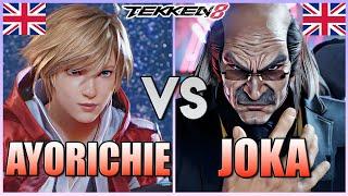 Tekken 8  ▰  Joka (#1 Ranked Feng) Vs AyoRichie (#1 Ranked Leo) ▰ High Level Matches!