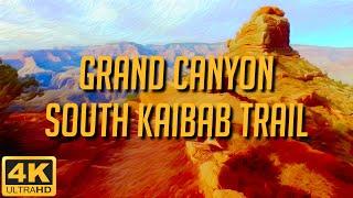 Is this the MOST EPIC HIKE in the world? GRAND CANYON - South Kaibab Trail - Full Virtual Hike 4K HD