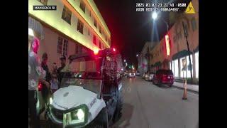 Bodycam video shows arrest of Olympic sprint medalist Fred Kerley