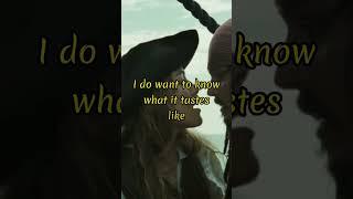 Jack Sparrow and Elizabeth Swann scene (1)️ | Pirates of the caribbean #shorts