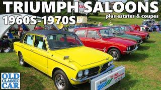 Classic Triumph saloons, coupes & estate cars 1960s - 1970s (Herald, Dolomite, 2000, 2500 ++)