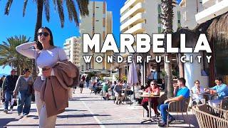 Marbella Spain Wonderful City February 2025 Update Costa del Sol Walk | Málaga [4K]