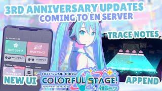 What's Coming to Colorful Stage with the 3rd Anniversary Update!