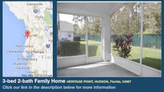 3-bed 2-bath Family Home for Sale in Hudson, Florida on florida-magic.com