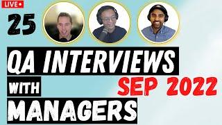 QA Mock Interview with Hiring Managers from Tech Companies