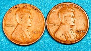 1924 US Pennies Worth $40,000 - Lincoln One Cent Coins