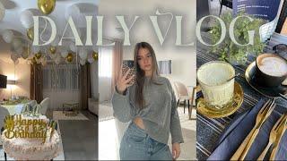 DAILY VLOG  || pregătiri pentru ziua de naștere a mamei, haul, baking, shopping