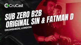 Sub Zero B2B Original Sin & Fatman D - Crucast London Drumsheds