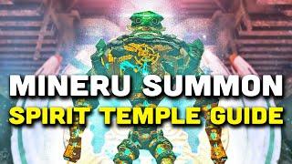 Zelda Tears of the Kingdom - How to get the Mineru Robot Summon (Fifth Sage - Spirit Temple Guide)