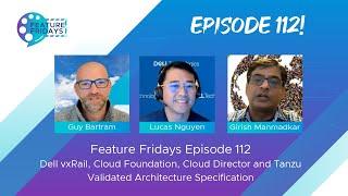 Feature Friday Episode 112 - Tanzu with Cloud Director on Dell vxRail