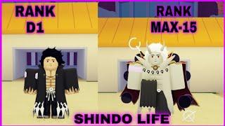 Noob To Pro | I Reached Rank D1 To MAX-15 And Unlock Shindai Mentor In Shindo Life - EP2