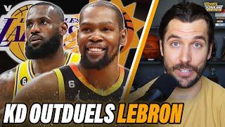 Lakers-Suns Reaction: Durant TAKES OVER, LeBron James "one of WORST GAMES as a pro" | Hoops Tonight