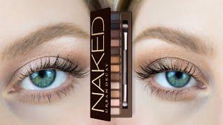 2 Easy Beginner Eyeshadow Looks Using The Urban Decay Naked Palette