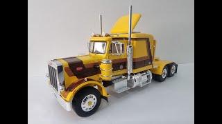 1973 Peterbilt 359 prime mover 1/43 scale diecast model truck review made by ixo models