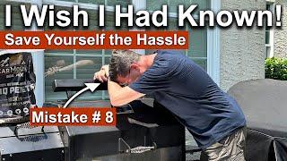 12 Common Mistakes - Beginner Pellet Grill Owners Make