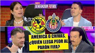 AMÉRICA, por sus resultados, llega peor al parón FIFA que CHIVAS, a pesar de crisis | Generación F