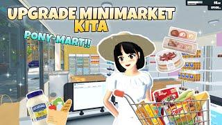 MINIMARKET KITA UPGRADE JADI BESARR!!! PART 2 || SUPERMARKET SIMULATOR