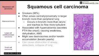 Cancers of the lung