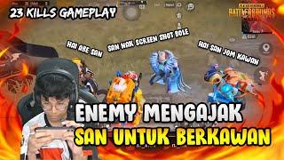 SOLO SQUAD ERANGEL NAMUN ENEMY AJAK BERGAMBAR ? gameplay 23 kills !