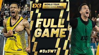 Amsterdam  vs Paris  | Full Final Game | FIBA 3x3 World Tour Hong Kong Final 2024