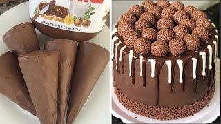 Yummy & Coolest Chocolate Cake Decoration Easy & Quick Cake Decorating Recipes | Mr Cakes