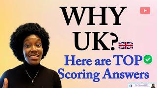 how to answer why do you want to study in the uk?  -ukvi credibility interview