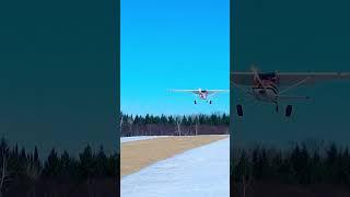 Short field go around, C-150, #cessna #taildragger