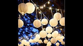 Round Hanging Paper Lantern Ball for All Festival Decoration