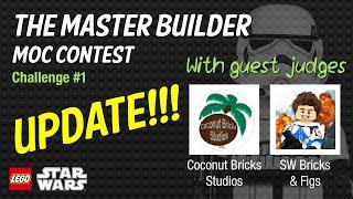 Update - The Master Builder LEGO MOC Contest - Challenge-1