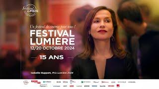 Grande soirée d'ouverture du 16 ème Festival Lumière de Lyon 2024