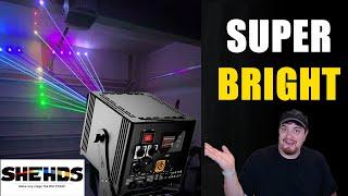 Incredibly Bright 6W SHEHDS  ConstelLaser Waterproof Laser - Gear Unboxing and Demo