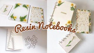 How To Make Resin Notebooks | First Giveaway