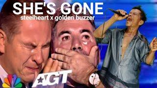 AGT2024 FATHER||Simon Cowell criying when he heard the song SHE'S GONE with an extraordinary voice