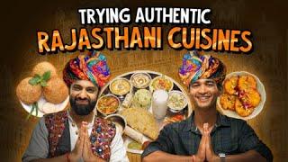 Trying Authentic Rajasthani Cuisines | Ok Tested