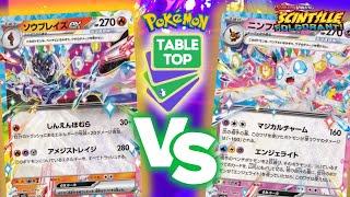 TABLETOP ​​ CERULEDGE vs SYLVEON  #pokemontcg TESTING #scintillefolgoranti