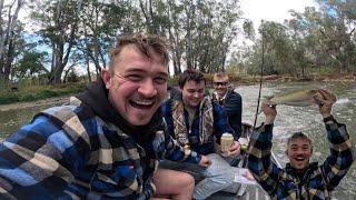 Boys 3 Day Camping Trip: Catching Murray Cod, Catching Turtles, Tinny Bashing, Campfire Cooking