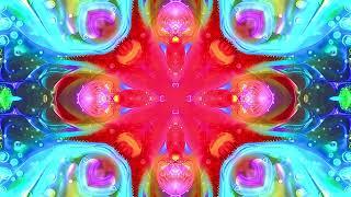 Trippy Video Kaleidoscope Visual Meditation Music, Kaleidoscope Mind Movie, Visual Relaxation 60fps